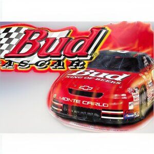 Vintage 1998 Bud Racing Metal Sign Monte Carlo #8 Dale Earnhardt Jr  34x 16.5